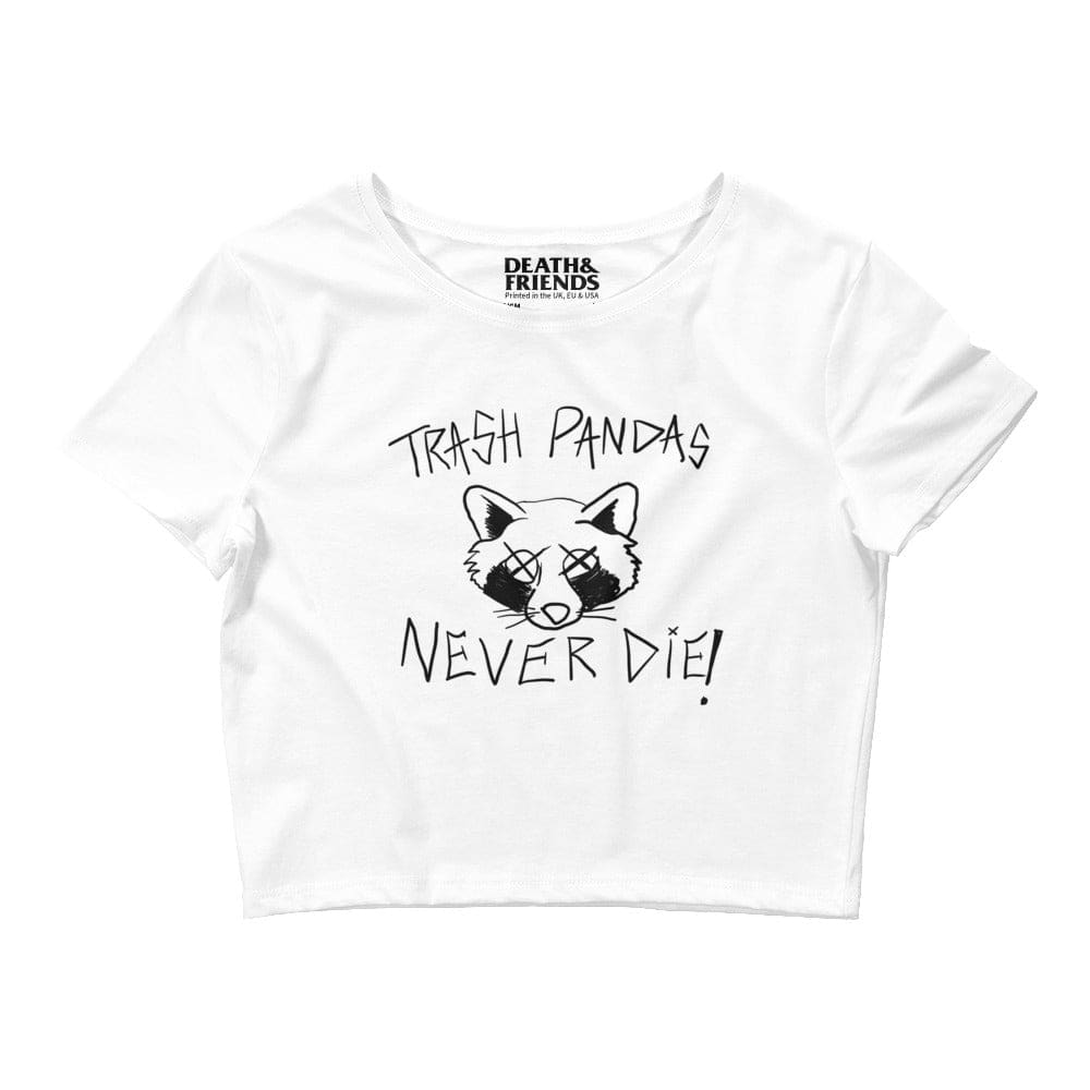 Women’s Trash Pandas Never Die t - shirt - Death