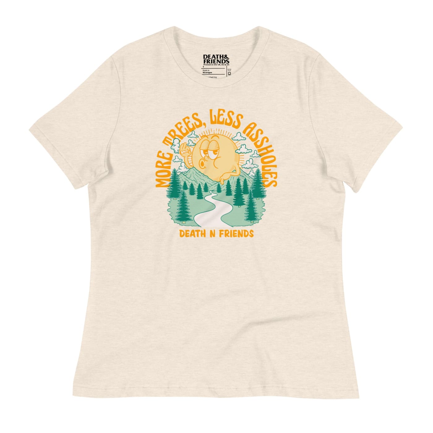 Women’s More Trees Less Assholes T-Shirt - Death