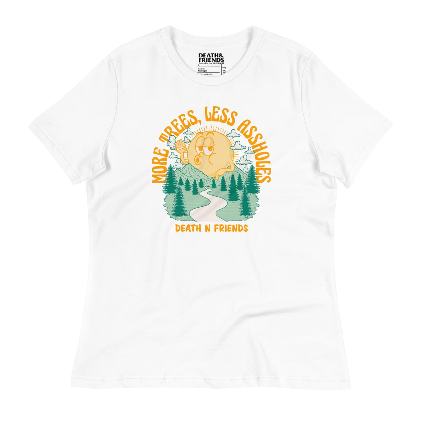 Women’s More Trees Less Assholes T-Shirt - Death