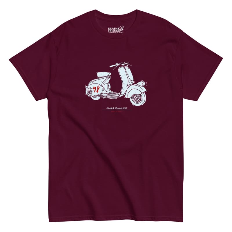 Vespa 1947 v.98/3 T-shirt - Death & Friends - Mod