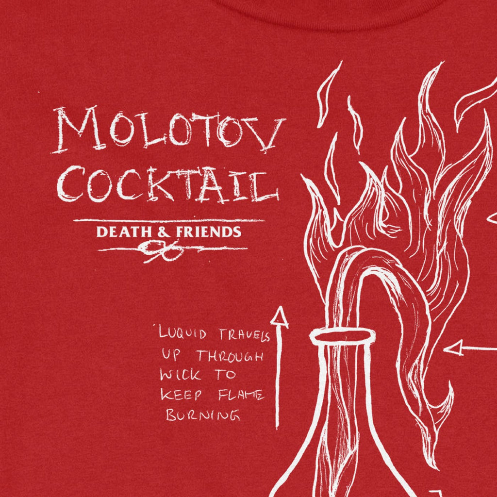 Anarchist Cookbook T-Shirt - Death & Friends Ltd - 