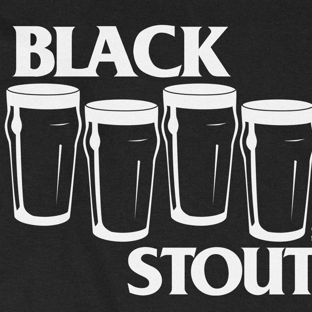 Black Stout T-Shirt - Death & Friends Ltd - Guinness Top