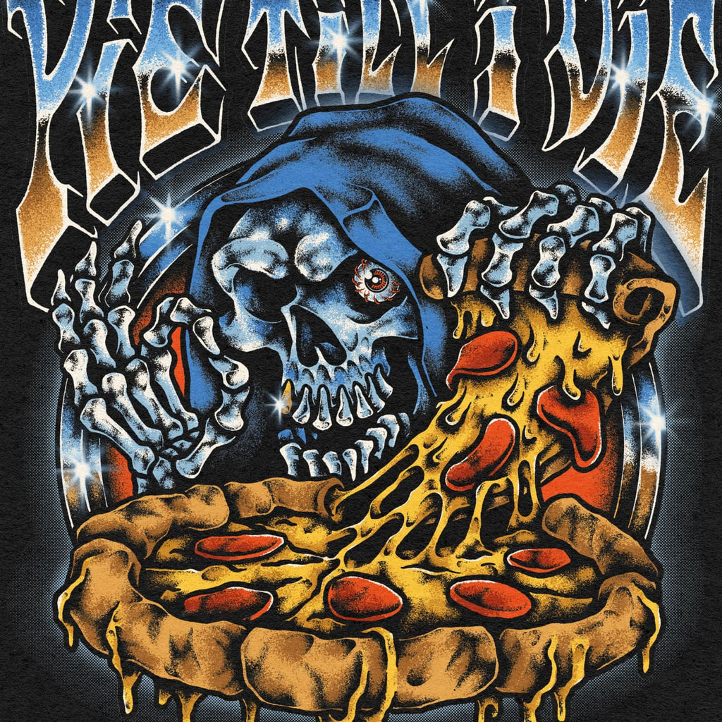 Limited Edition: Pie Till I Die Shirt - Death by Pizza 