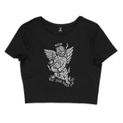 Women’s Get your Halo Dirty Crop Top - Death and Friends - 