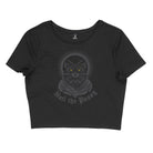 Women’s Hail the Pussy crop top - Death&Friends - Cat Tee 